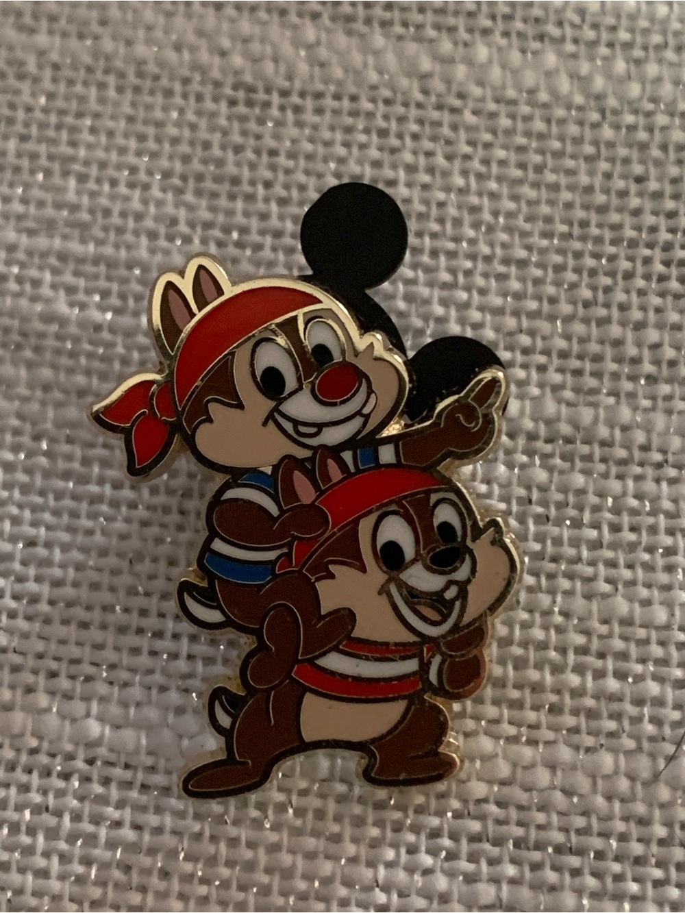 Digitize Disney Chip and Dale Pirate Pin LE 3000